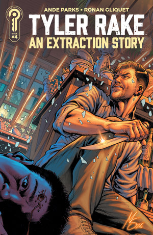 TYLER RAKE: AN EXTRACTION STORY #4 COVER B MARCO SANTUCCI
