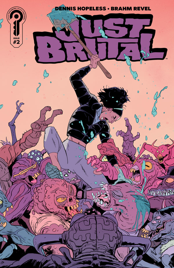 JUST BRUTAL #2 COVER A BRAHM REVEL