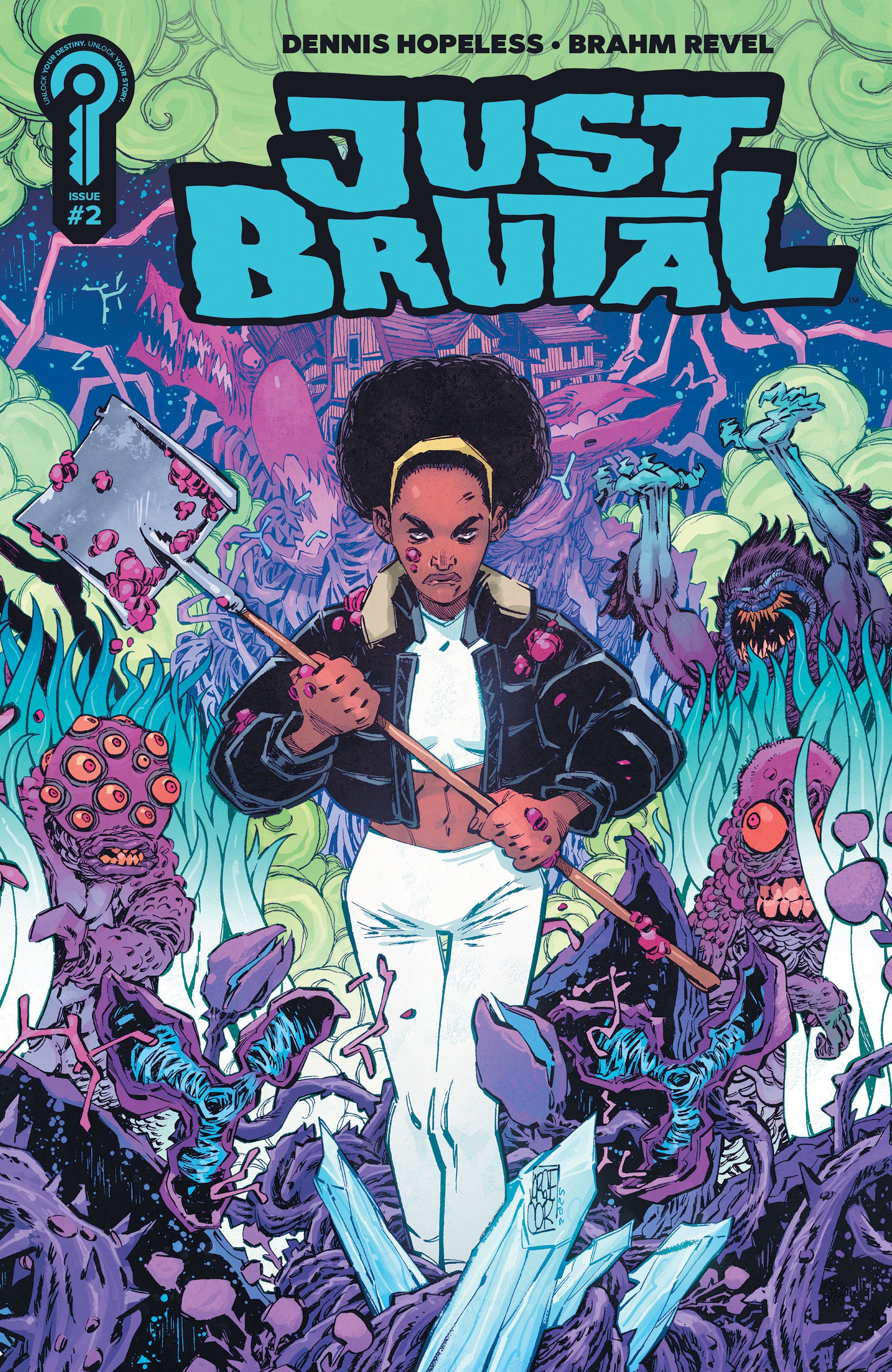 JUST BRUTAL #2 COVER B JORGE CORONA