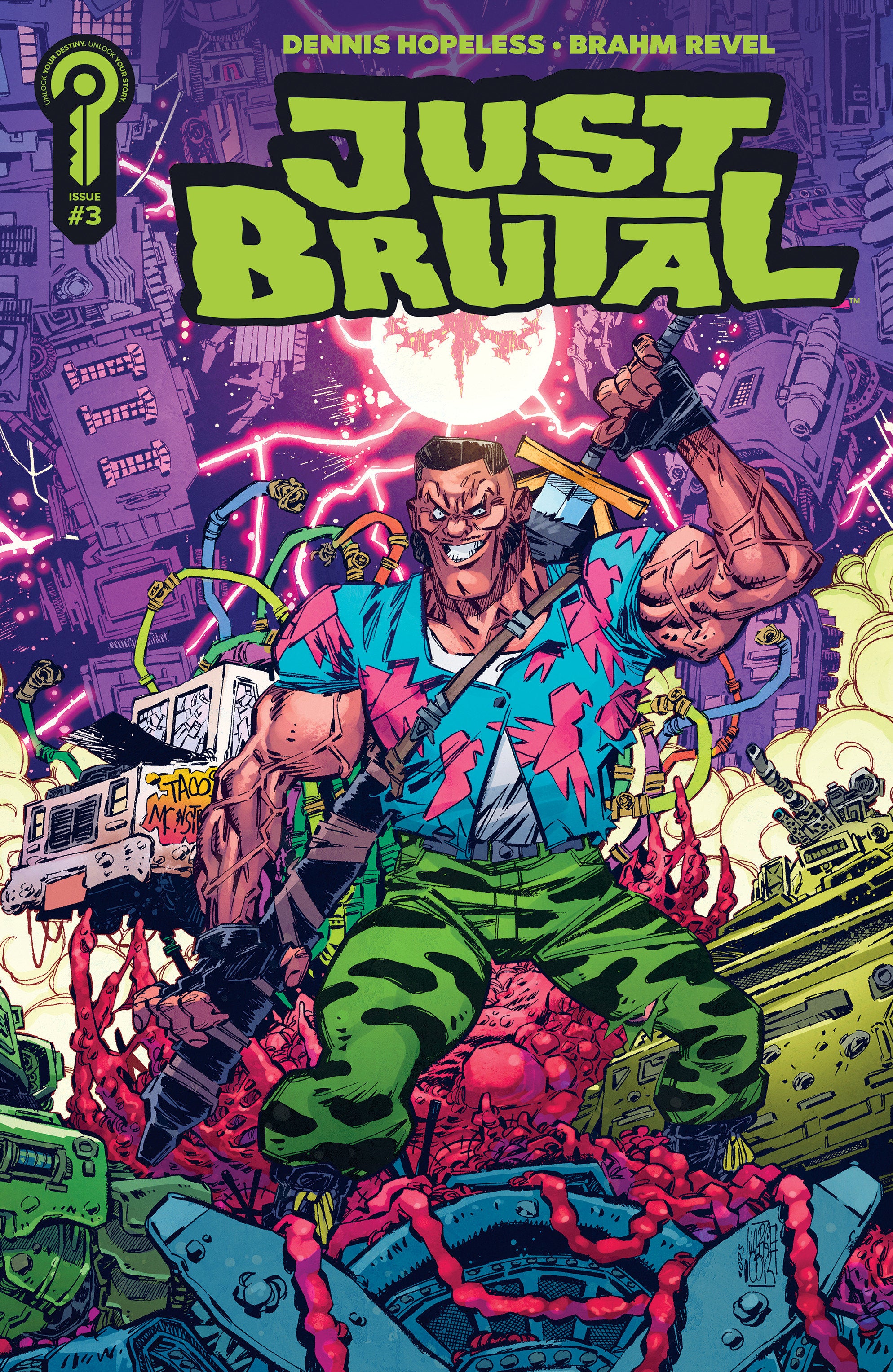 JUST BRUTAL #3 COVER B JORGE CORONA