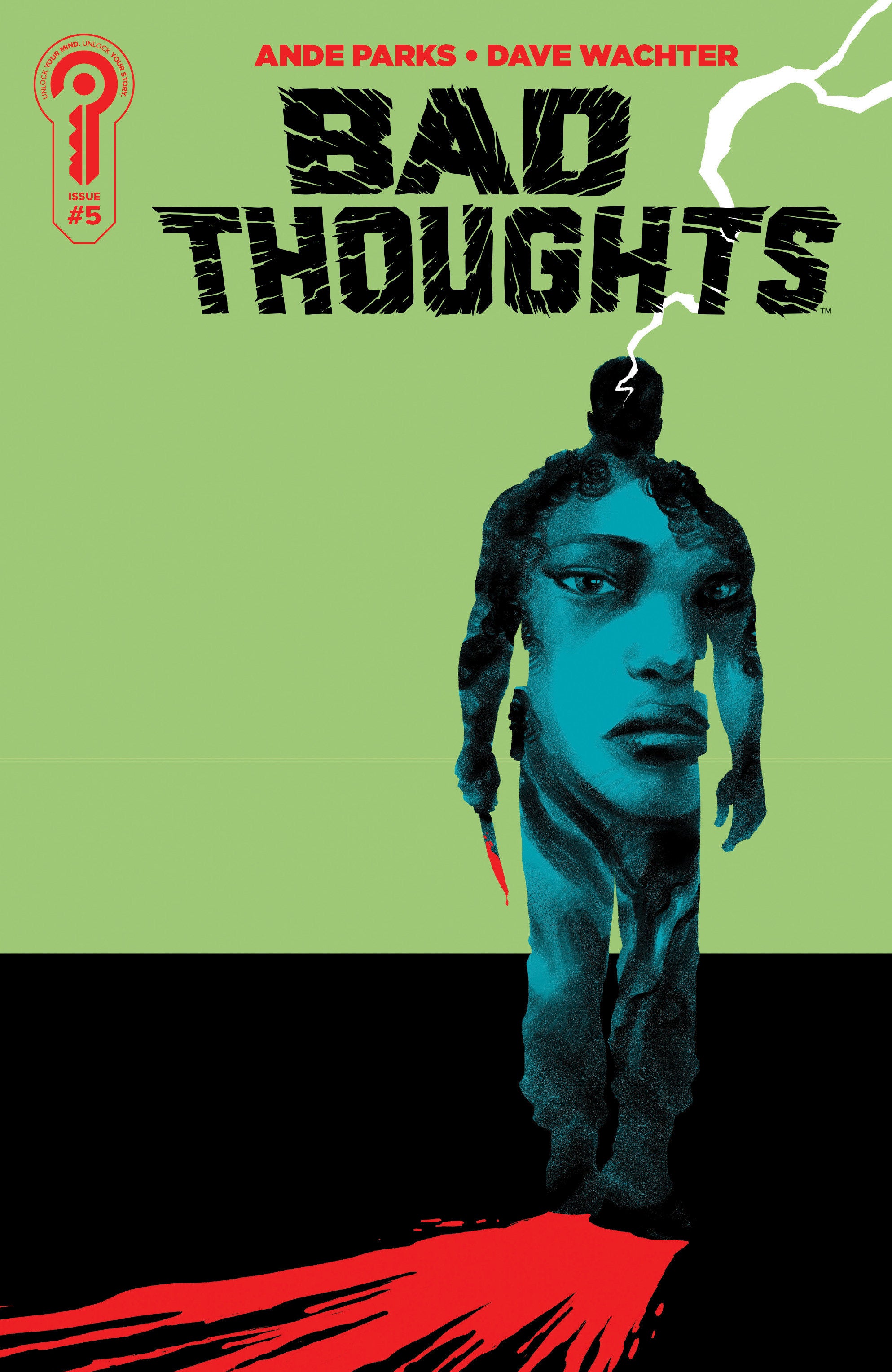 BAD THOUGHTS #5 COVER A DAVE WACHTER