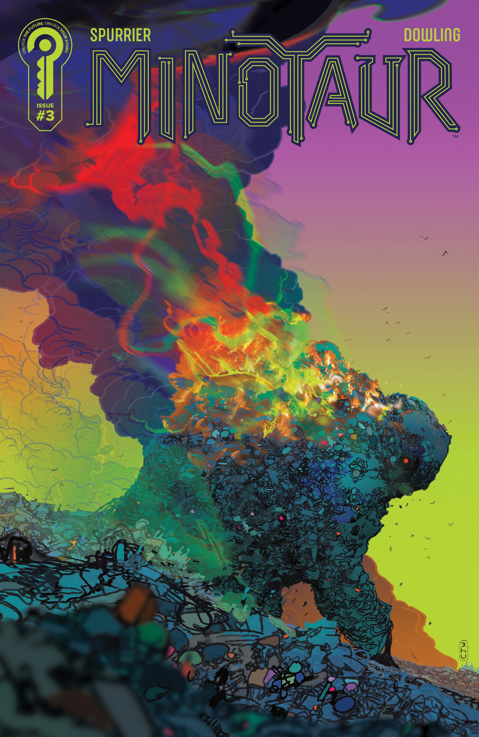 MINOTAUR #3 COVER B CHRISTIAN WARD