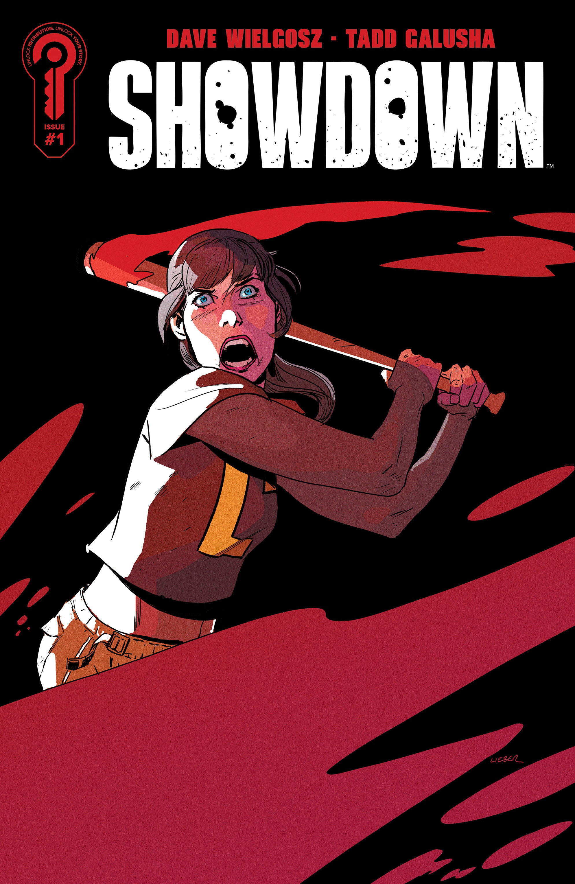 SHOWDOWN #1 COVER A STEVE LIEBER