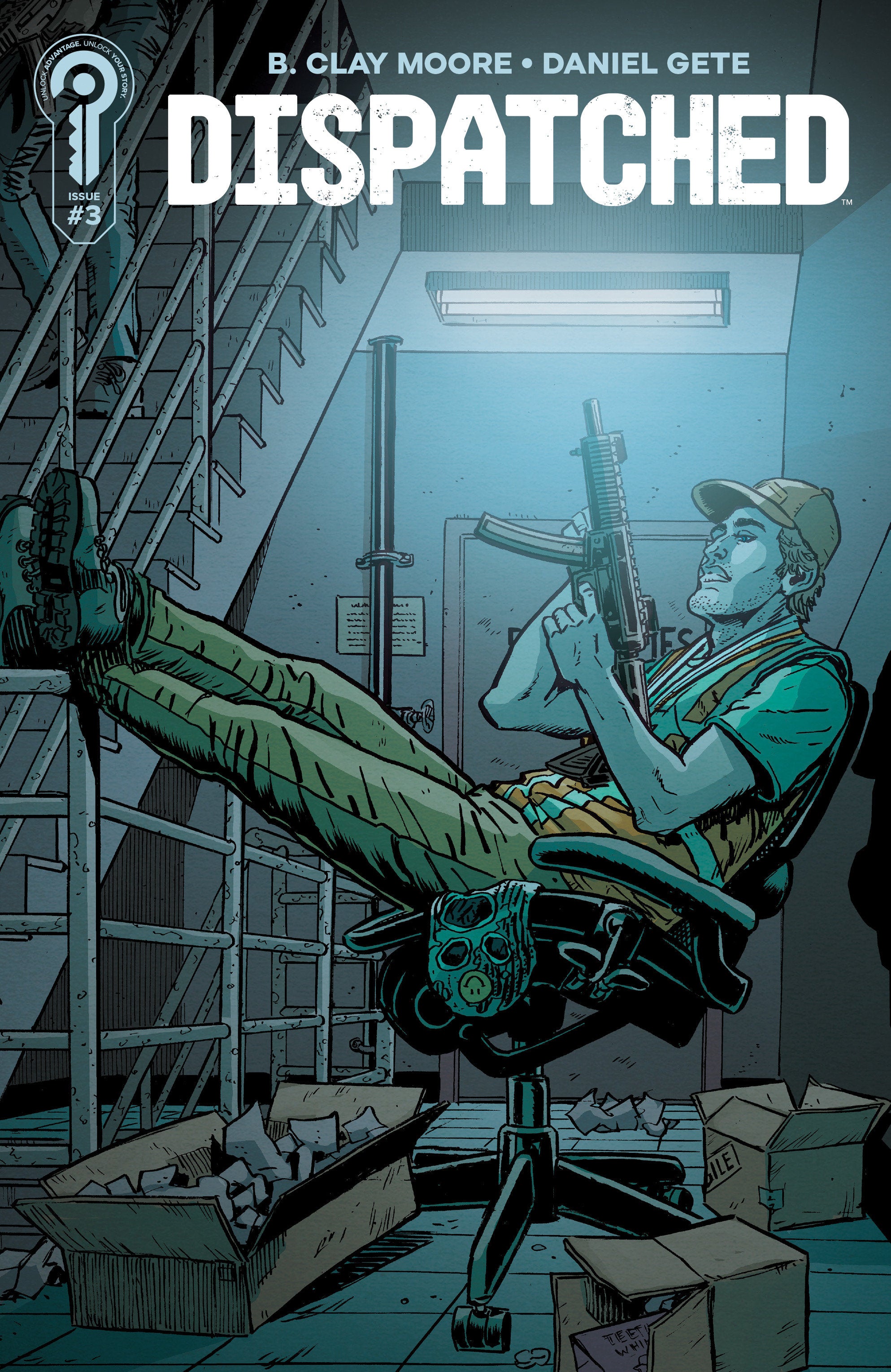 DISPATCHED #3 COVER B DAVID LAPHAM