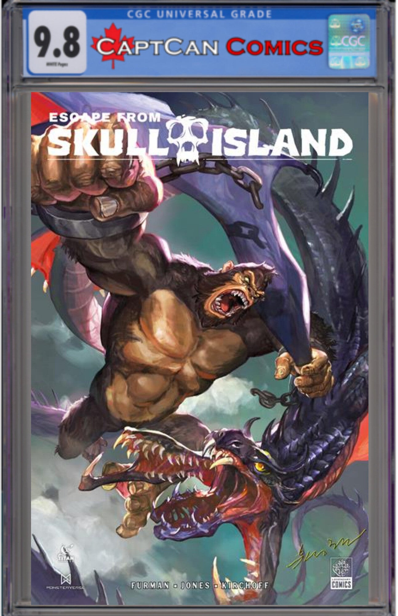 ESCAPE FROM SKULL ISLAND #1 (OF 4) CVR C SUNGHAN YUNE VAR