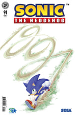 SONIC THE HEDGEHOG #91 VARIANT B (HAINES) thumbnail