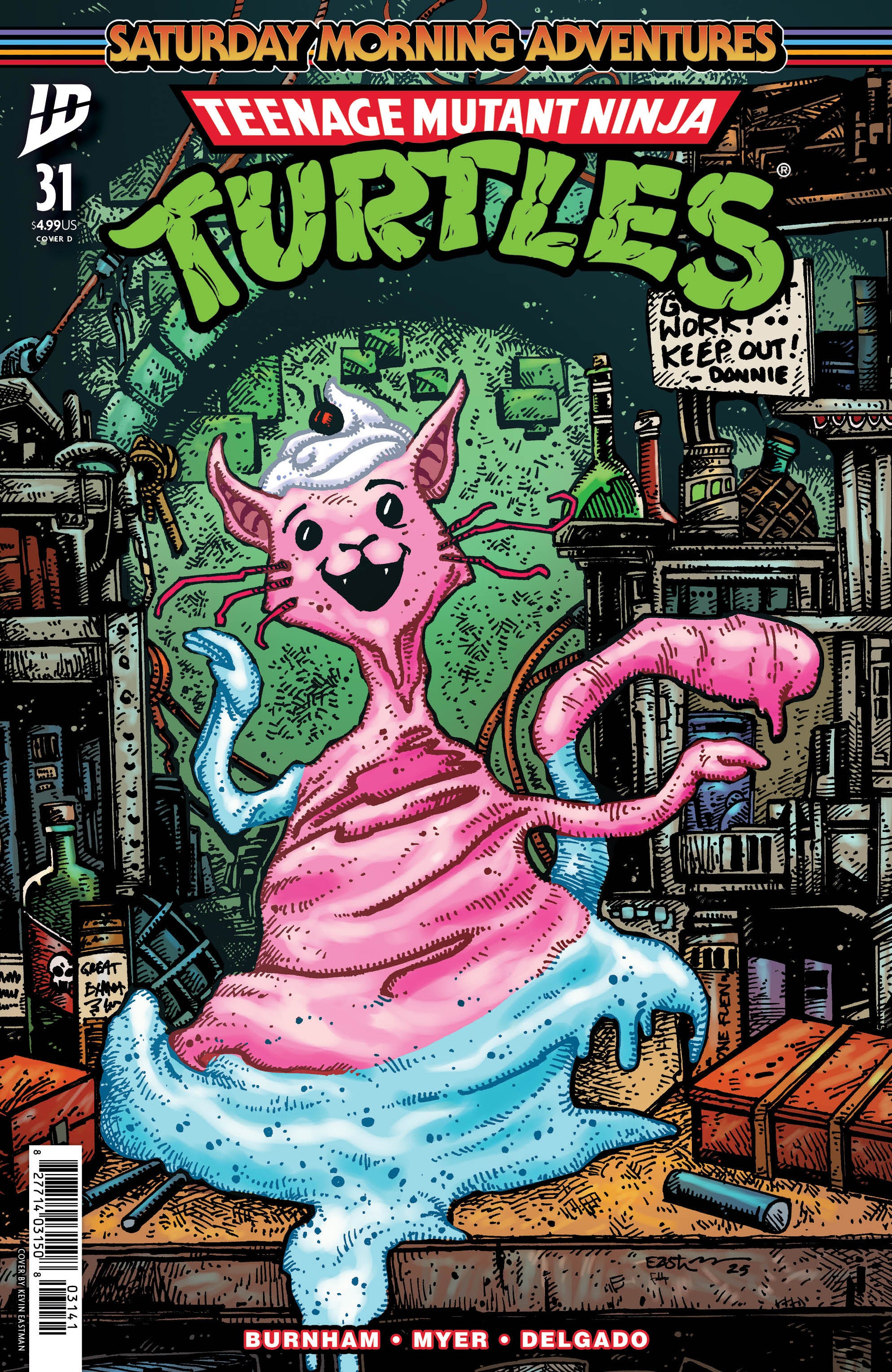 TEENAGE MUTANT NINJA TURTLES: SATURDAY MORNING ADVENTURES #31 VARIANT D (EASTMAN)