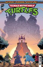 TEENAGE MUTANT NINJA TURTLES: SATURDAY MORNING ADVENTURES #36 COVER A (SCHOENING) thumbnail
