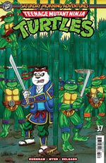 TEENAGE MUTANT NINJA TURTLES: SATURDAY MORNING ADVENTURES #37 VARIANT D FOIL (LAVIGNE) thumbnail