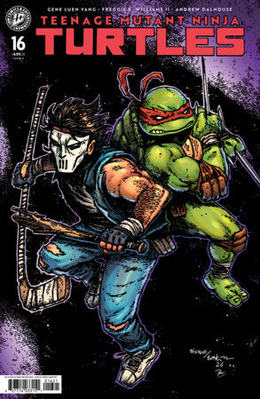 TEENAGE MUTANT NINJA TURTLES #16 VARIANT B (EASTMAN & BISHOP)