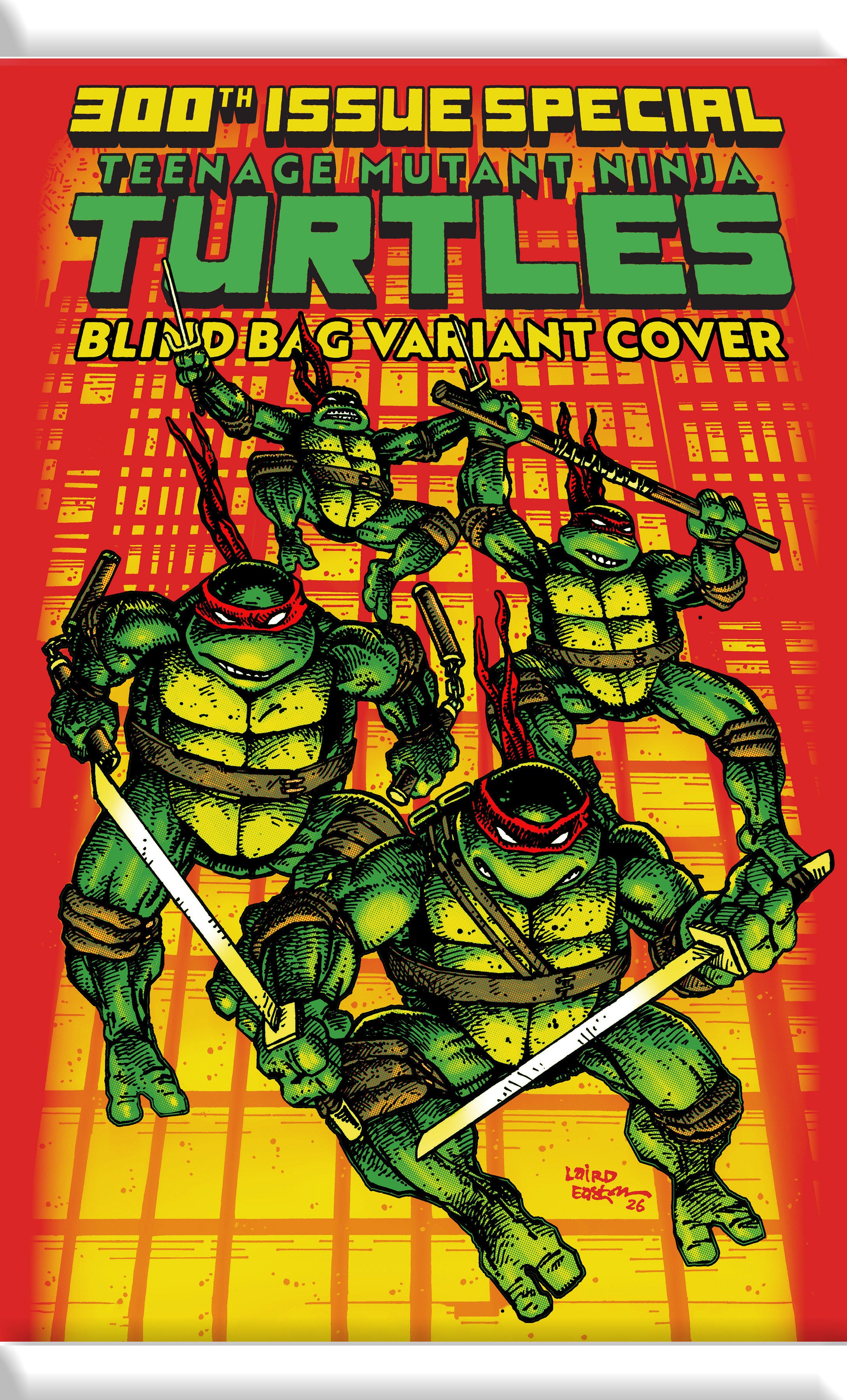 TEENAGE MUTANT NINJA TURTLES #20: 300TH ISSUE SPECIAL VARIANT F