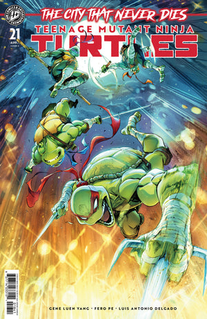 TEENAGE MUTANT NINJA TURTLES #21 VARIANT D (COELLO)