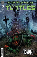 TEENAGE MUTANT NINJA TURTLES #23 VARIANT E (DAMIEN WORM IDW GOES DARK VARIANT) thumbnail