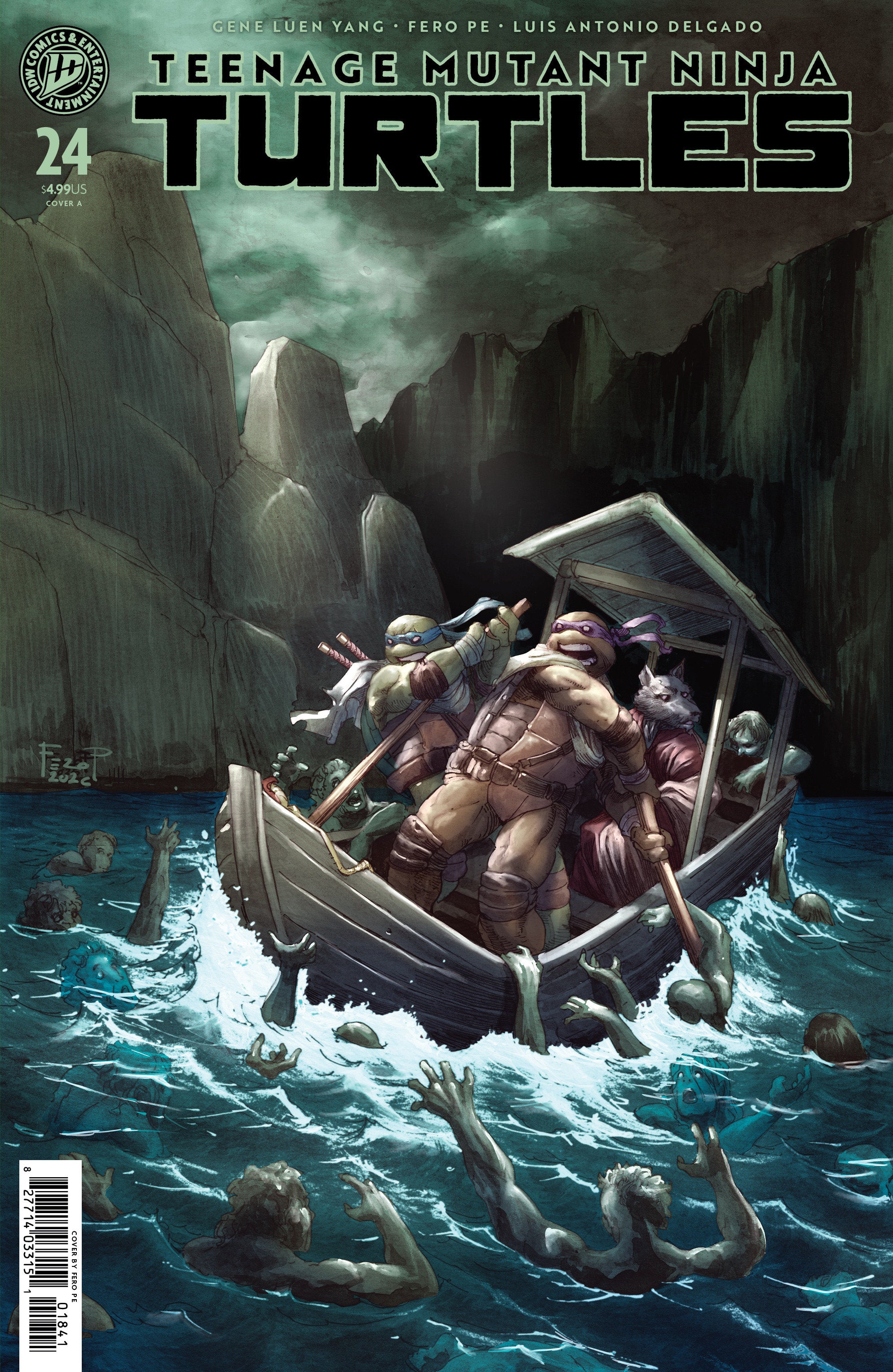 TEENAGE MUTANT NINJA TURTLES #24 COVER A (PE)