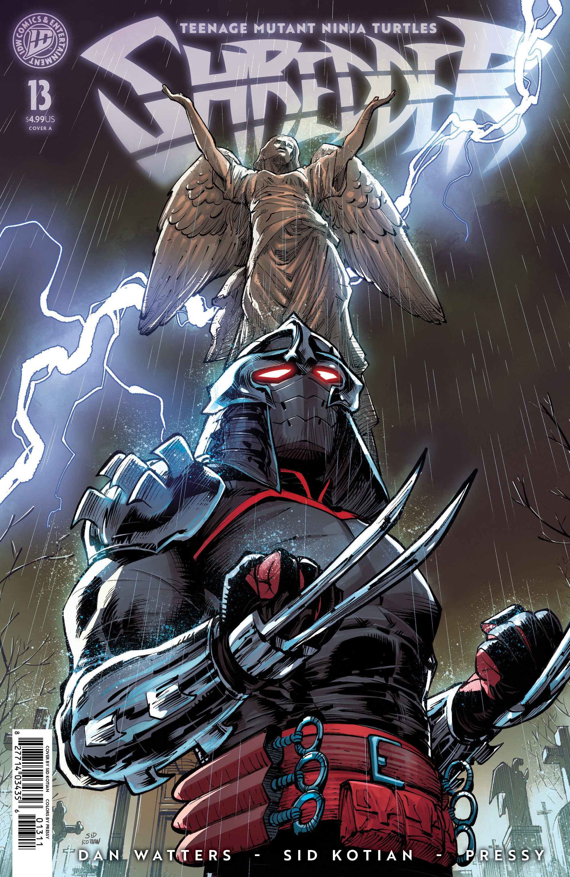 TEENAGE MUTANT NINJA TURTLES: SHREDDER #13 COVER A (KOTIAN)