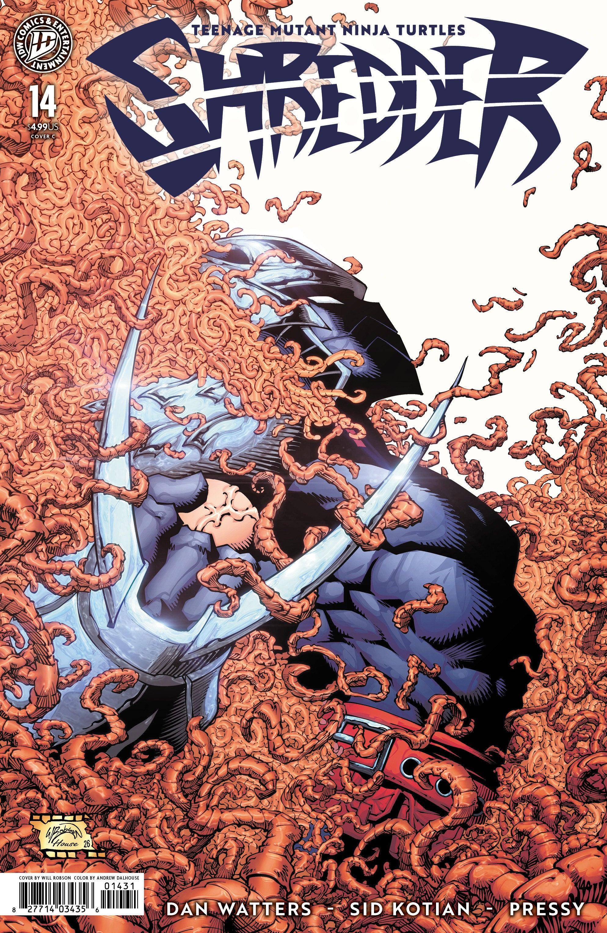 TEENAGE MUTANT NINJA TURTLES: SHREDDER #14 VARIANT C (ROBSON)