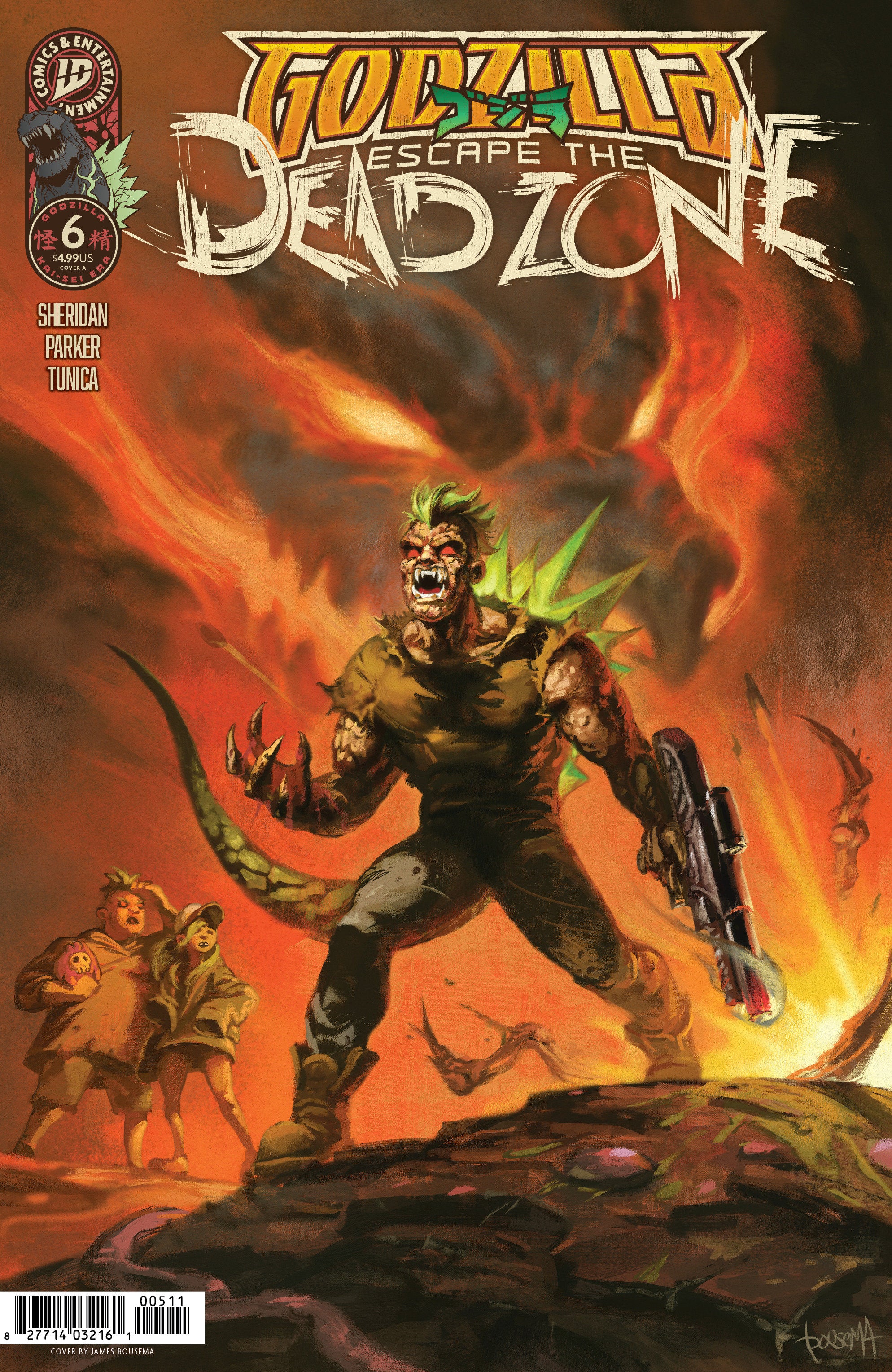 GODZILLA: ESCAPE THE DEADZONE [KAI-SEI ERA] #6 VARIANT B (BOUSEMA)