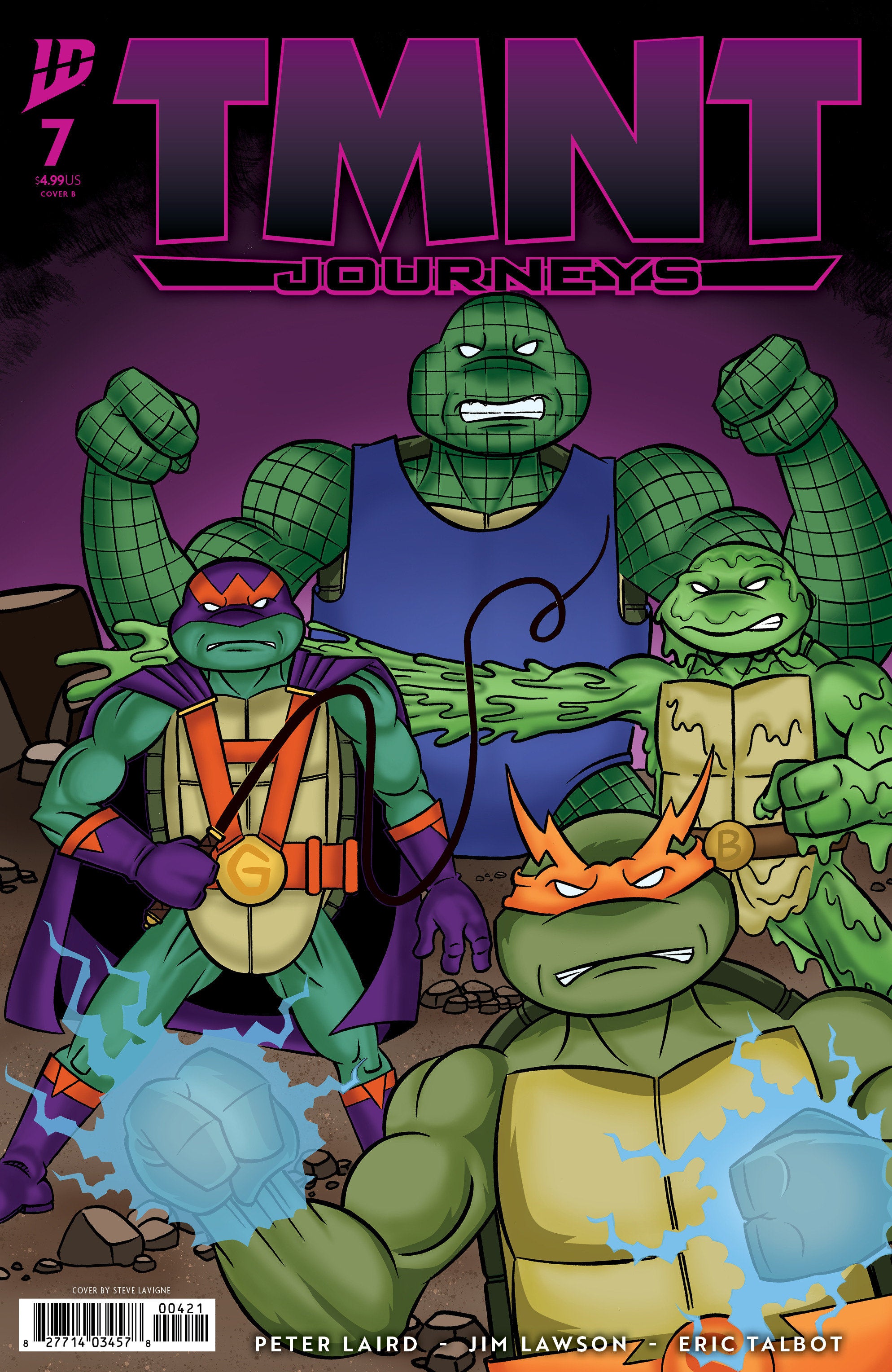 TMNT: JOURNEYS #7 VARIANT B (LAVIGNE)
