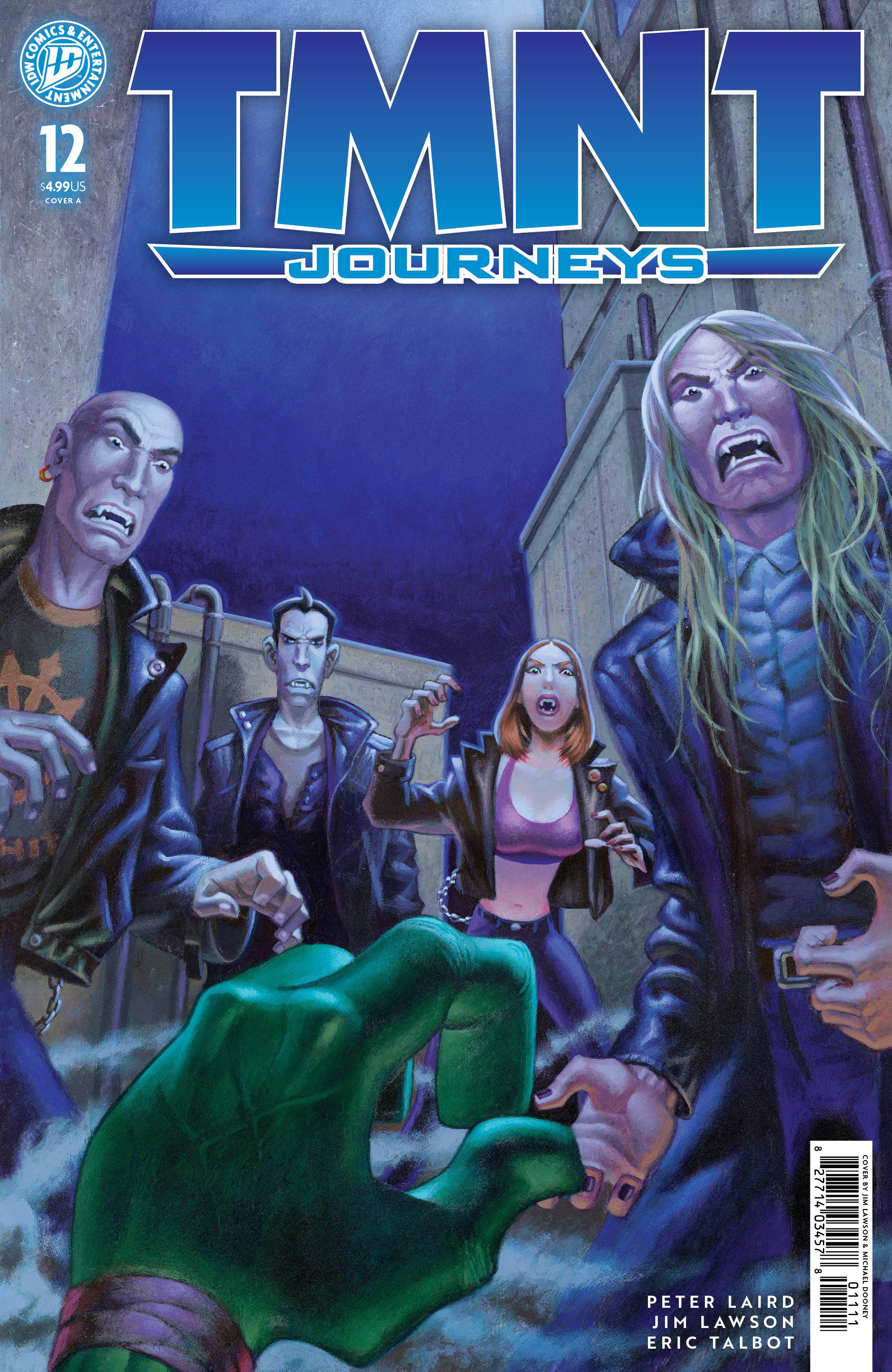 TMNT: JOURNEYS #12 COVER A (DOONEY & LAWSON)