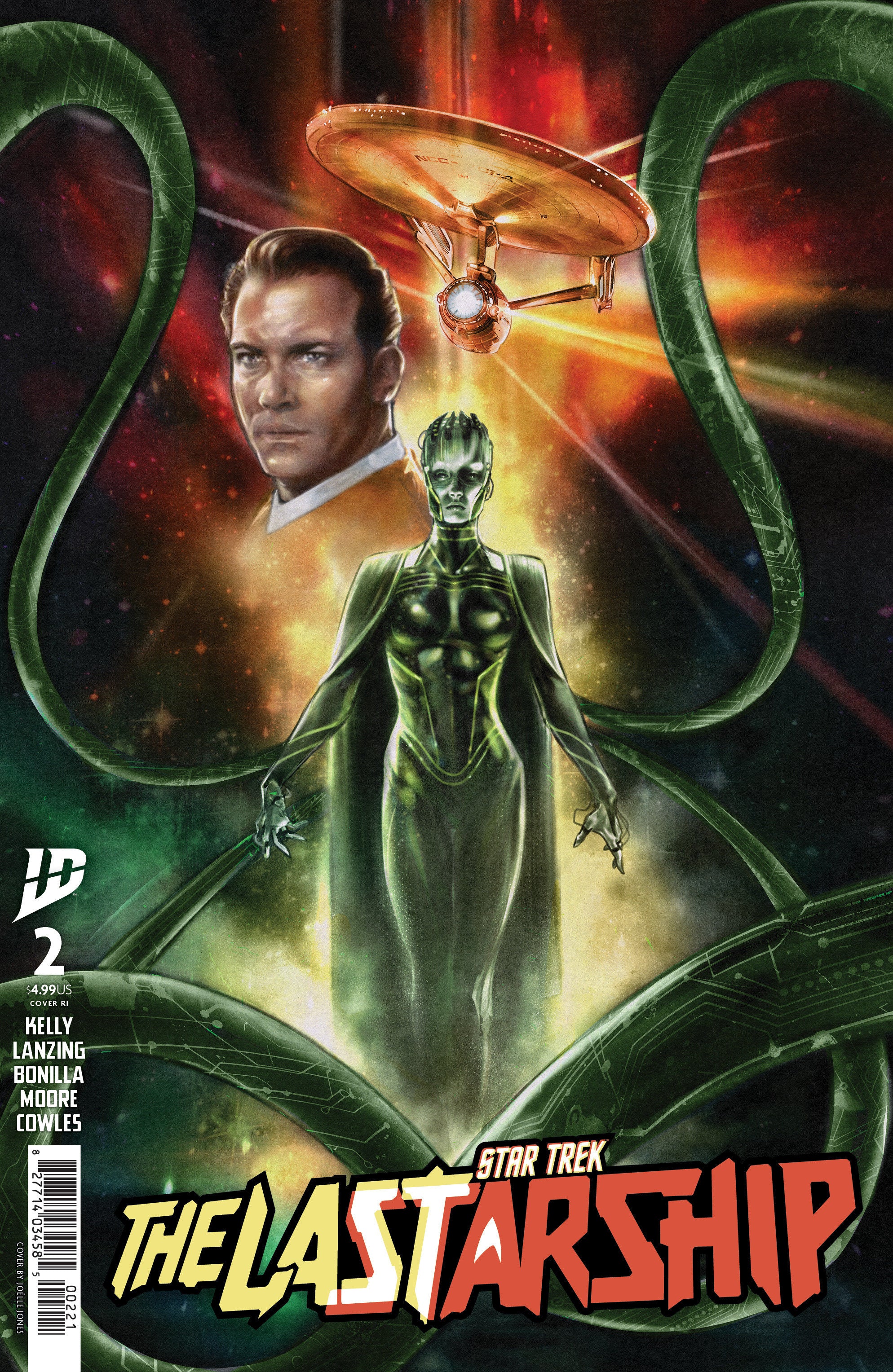 STAR TREK: THE LAST STARSHIP #2 VARIANT B (JONES)
