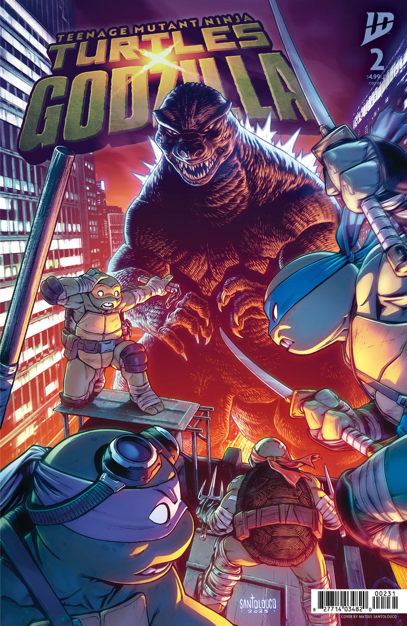 TEENAGE MUTANT NINJA TURTLES X GODZILLA