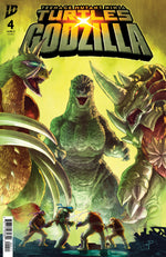 TEENAGE MUTANT NINJA TURTLES X GODZILLA #4 COVER A (PE) thumbnail