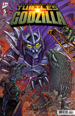 TEENAGE MUTANT NINJA TURTLES X GODZILLA #5 VARIANT C (FRANK) thumbnail