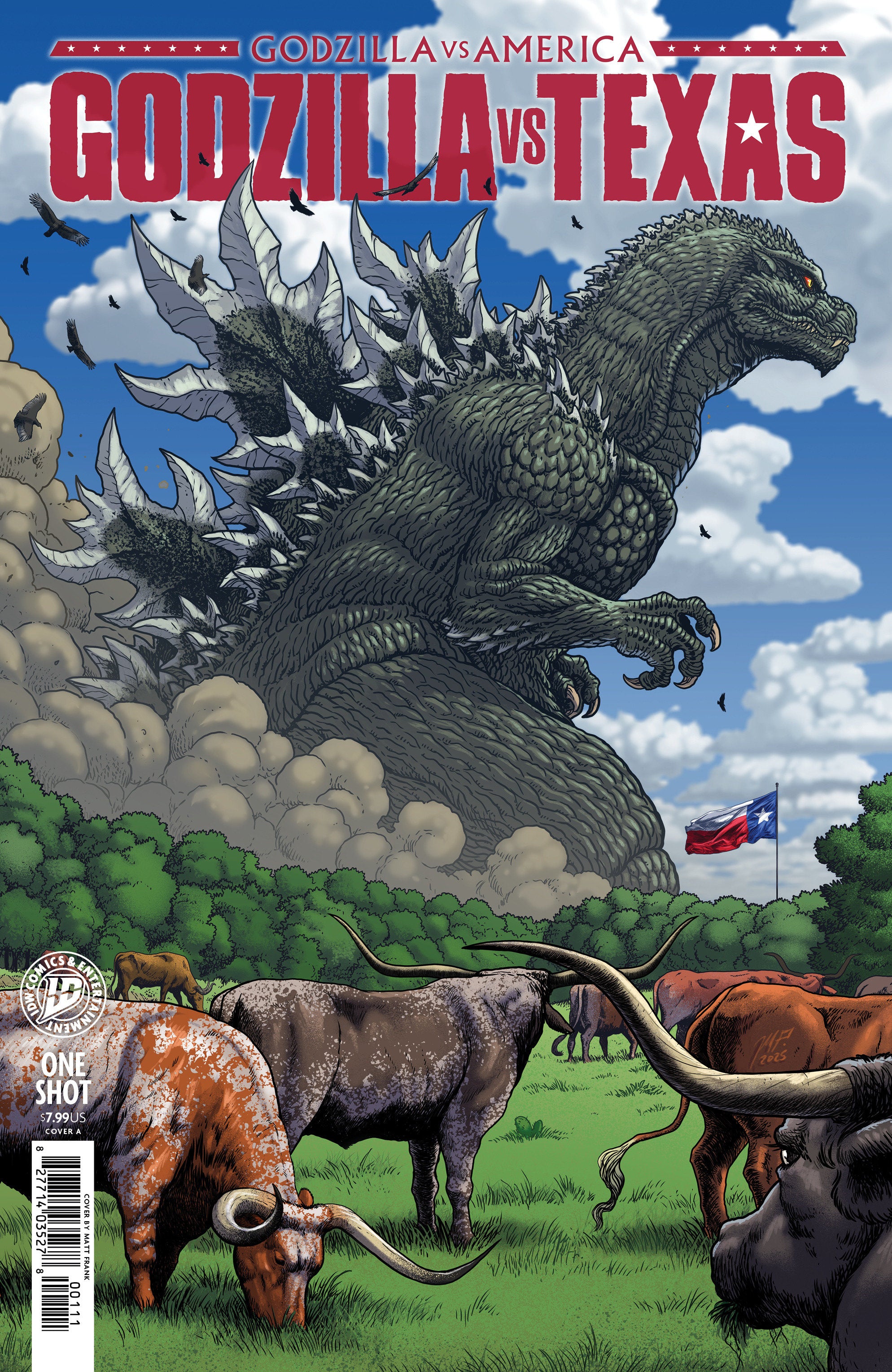 GODZILLA VS. AMERICA: TEXAS COVER A (FRANK)