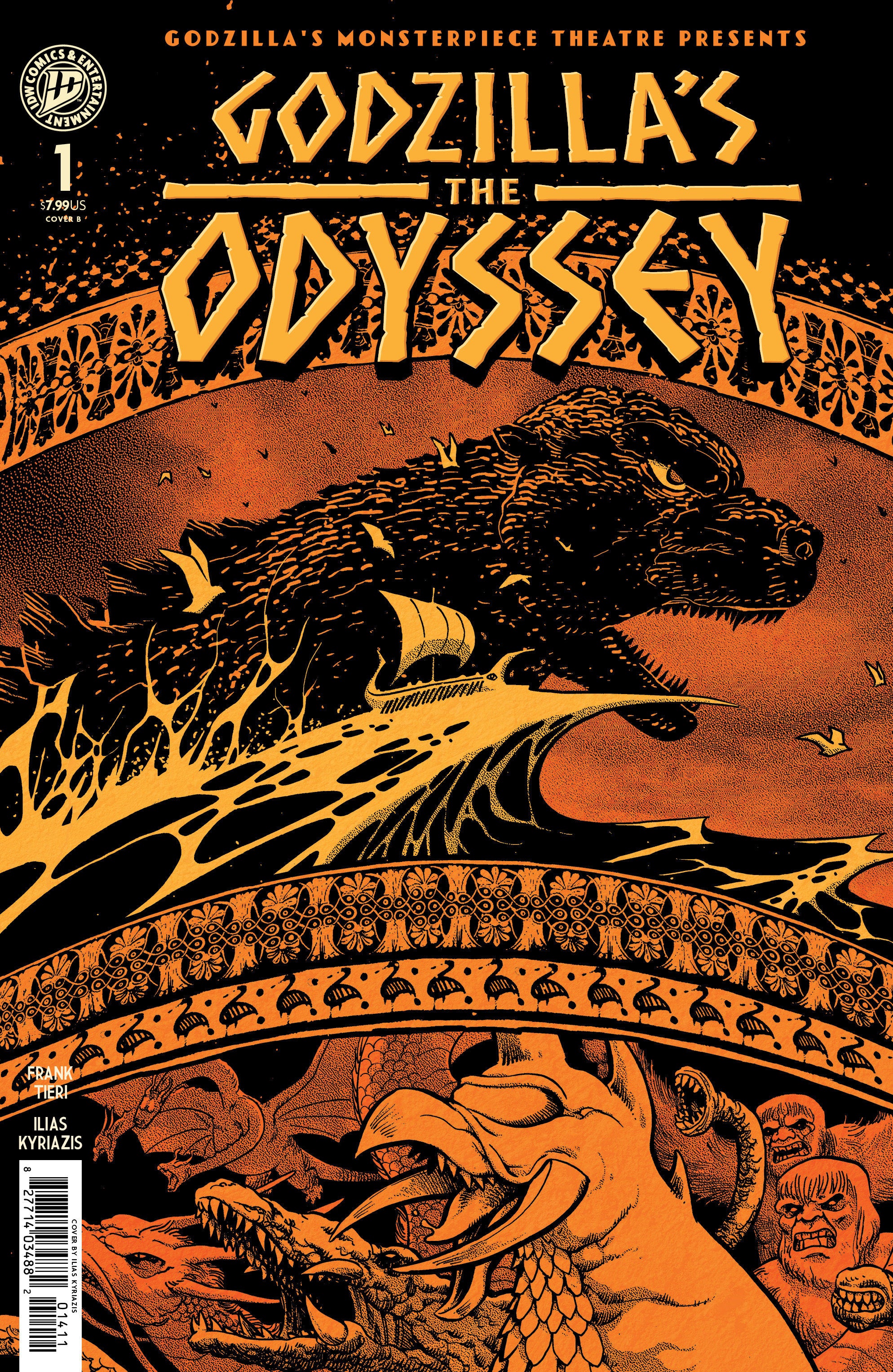 GODZILLA’S MONSTERPIECE THEATRE PRESENTS: GODZILLA’S THE ODYSSEY VARIANT B (KYRIAZIS)