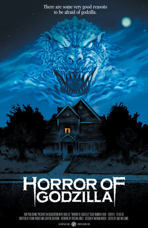 THE HORROR OF GODZILLA [KAI-SEI ERA] #4 VARIANT B (TUNICA MOVIE HOMAGE COVER)