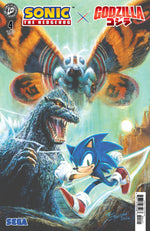 SONIC THE HEDGEHOG X GODZILLA #4 VARIANT B (EGGLETON) thumbnail