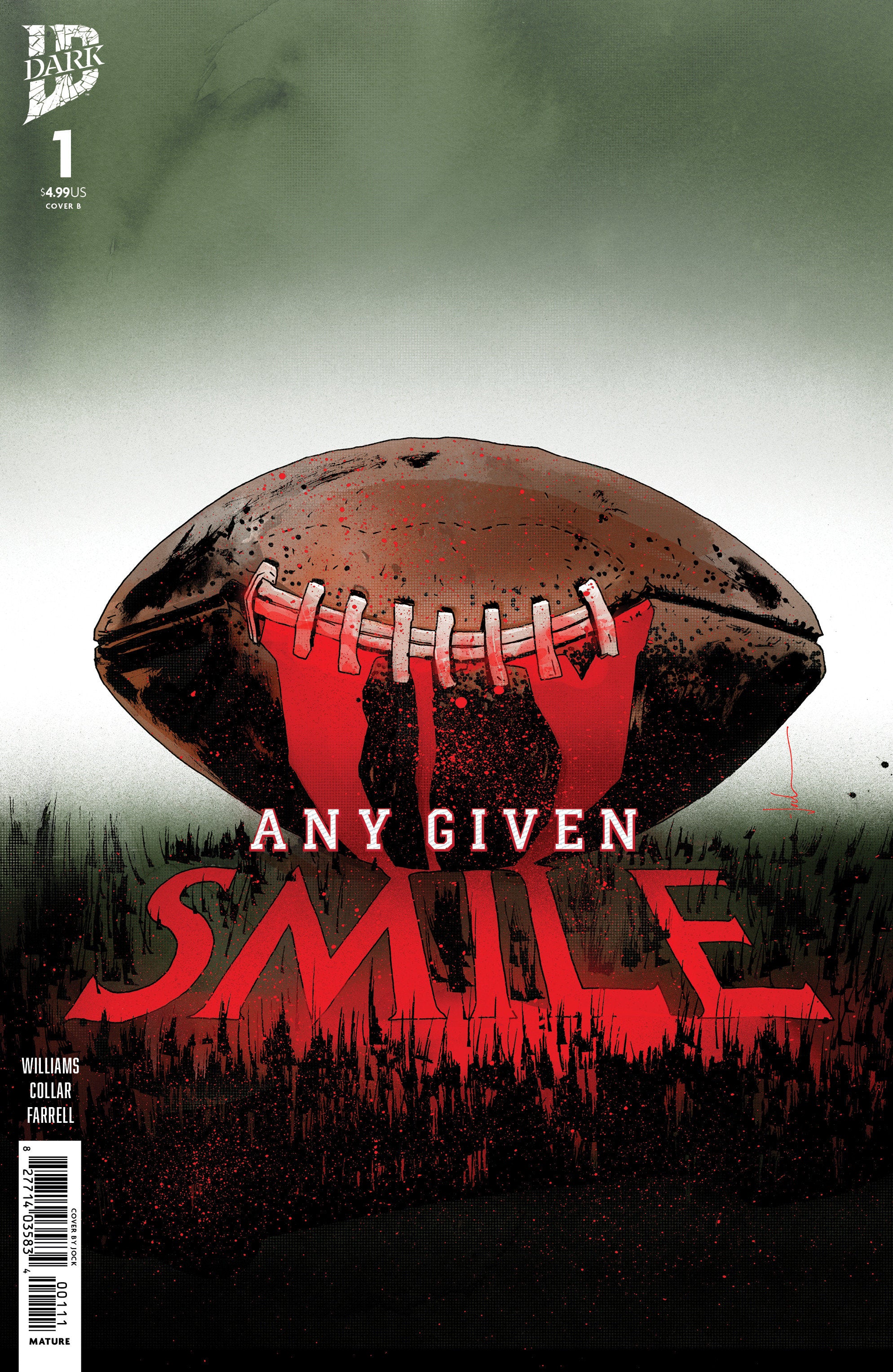 SMILE: ANY GIVEN SMILE #1 VARIANT B (JOCK)