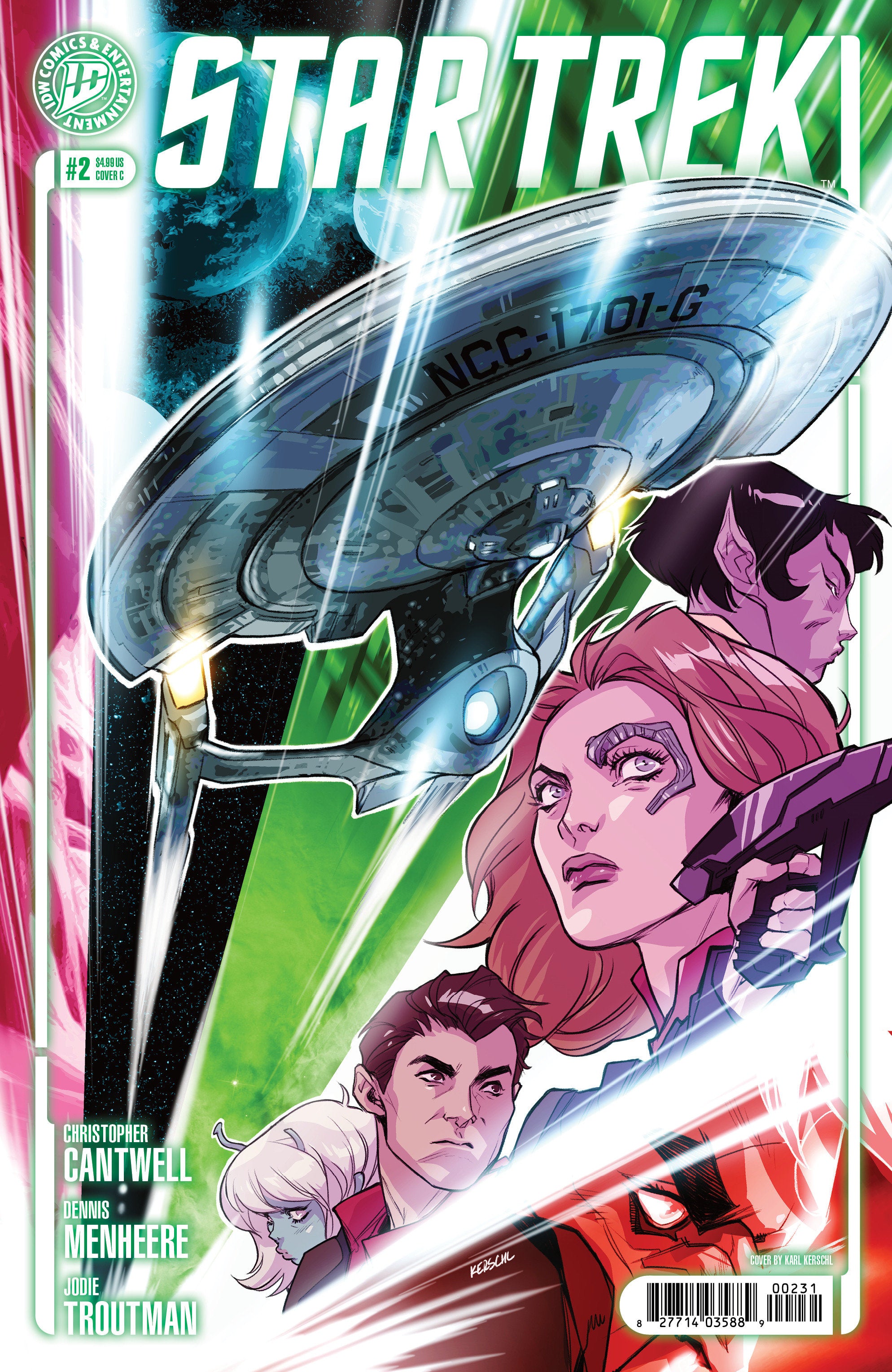 STAR TREK (2026) #2 VARIANT C (KERSCHL)