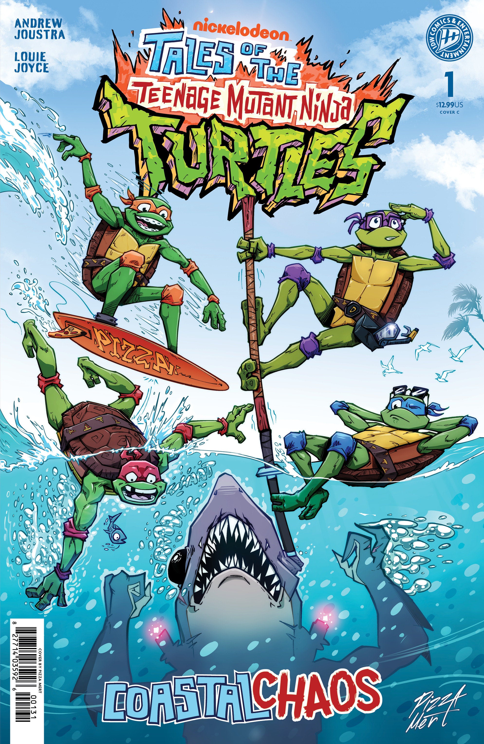 TALES OF THE TEENAGE MUTANT NINJA TURTLES: COASTAL CHAOS #1 VARIANT C FOIL (MERT)