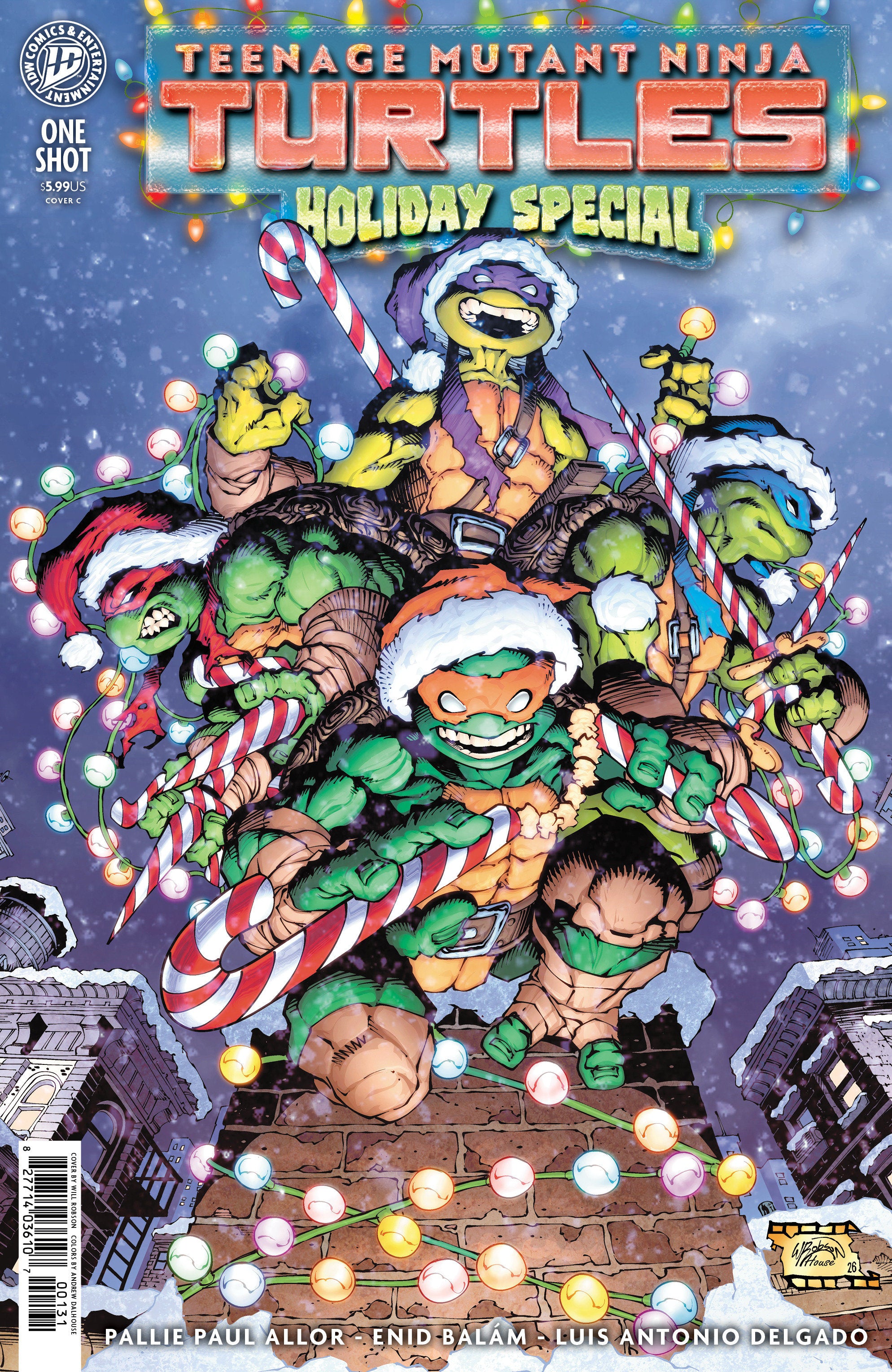 TEENAGE MUTANT NINJA TURTLES: HOLIDAY SPECIAL VARIANT C (ROBSON)