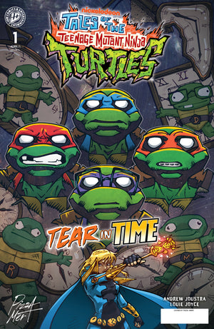 TALES OF THE TEENAGE MUTANT NINJA TURTLES: TEAR IN TIME #1 VARIANT B (PIZZA MERT)