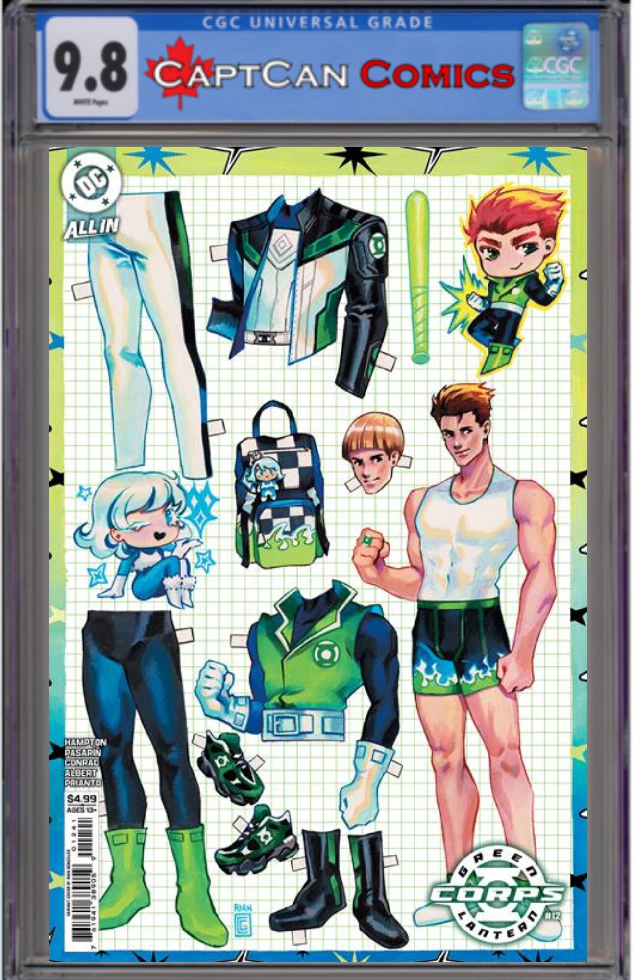 GREEN LANTERN CORPS #12 CVR B RIAN GONZALES CARD STOCK VAR