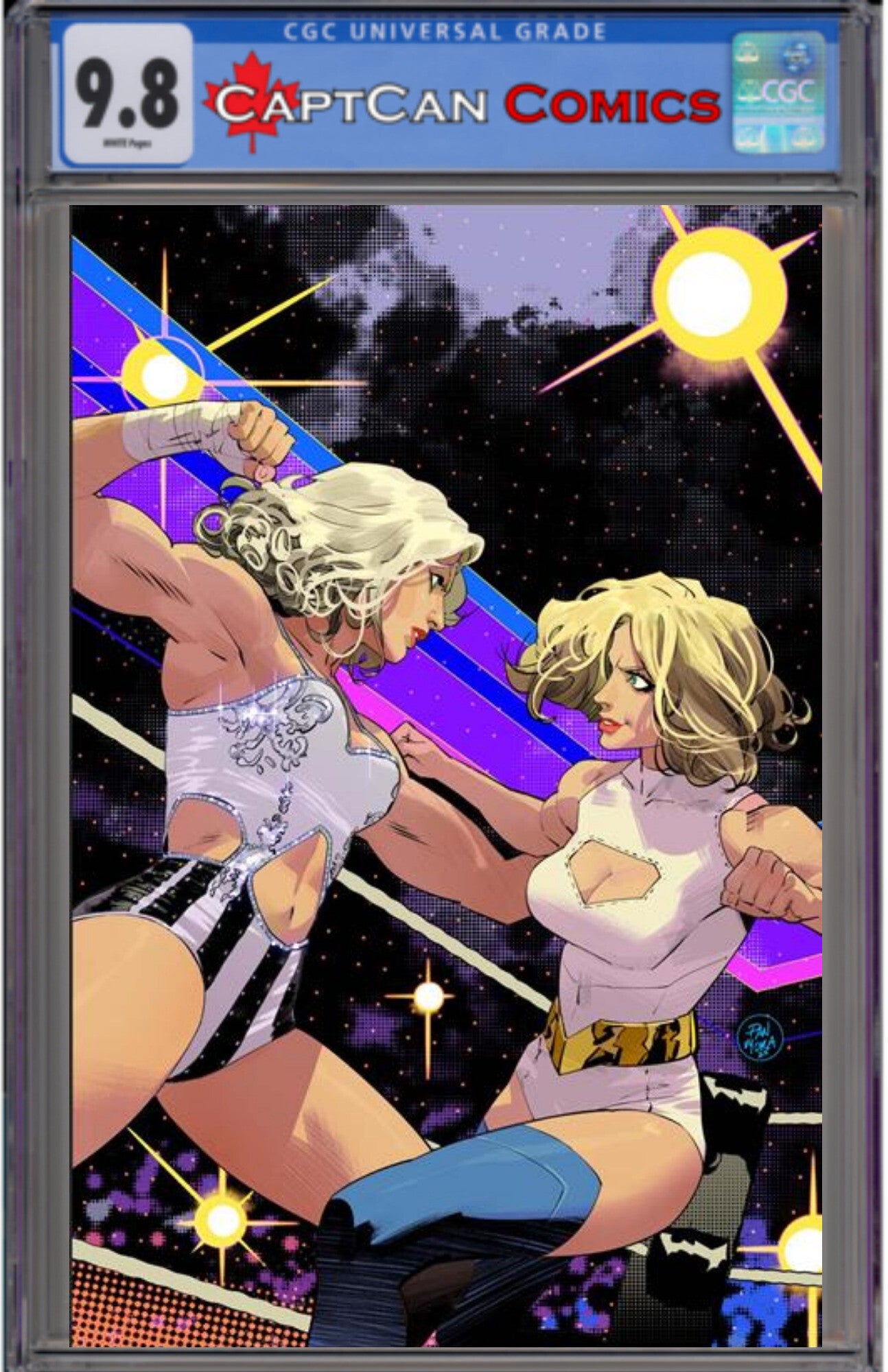 DC K.O. #2 (OF 5) CVR I DAN MORA AEW CAMEO CARD STOCK VAR