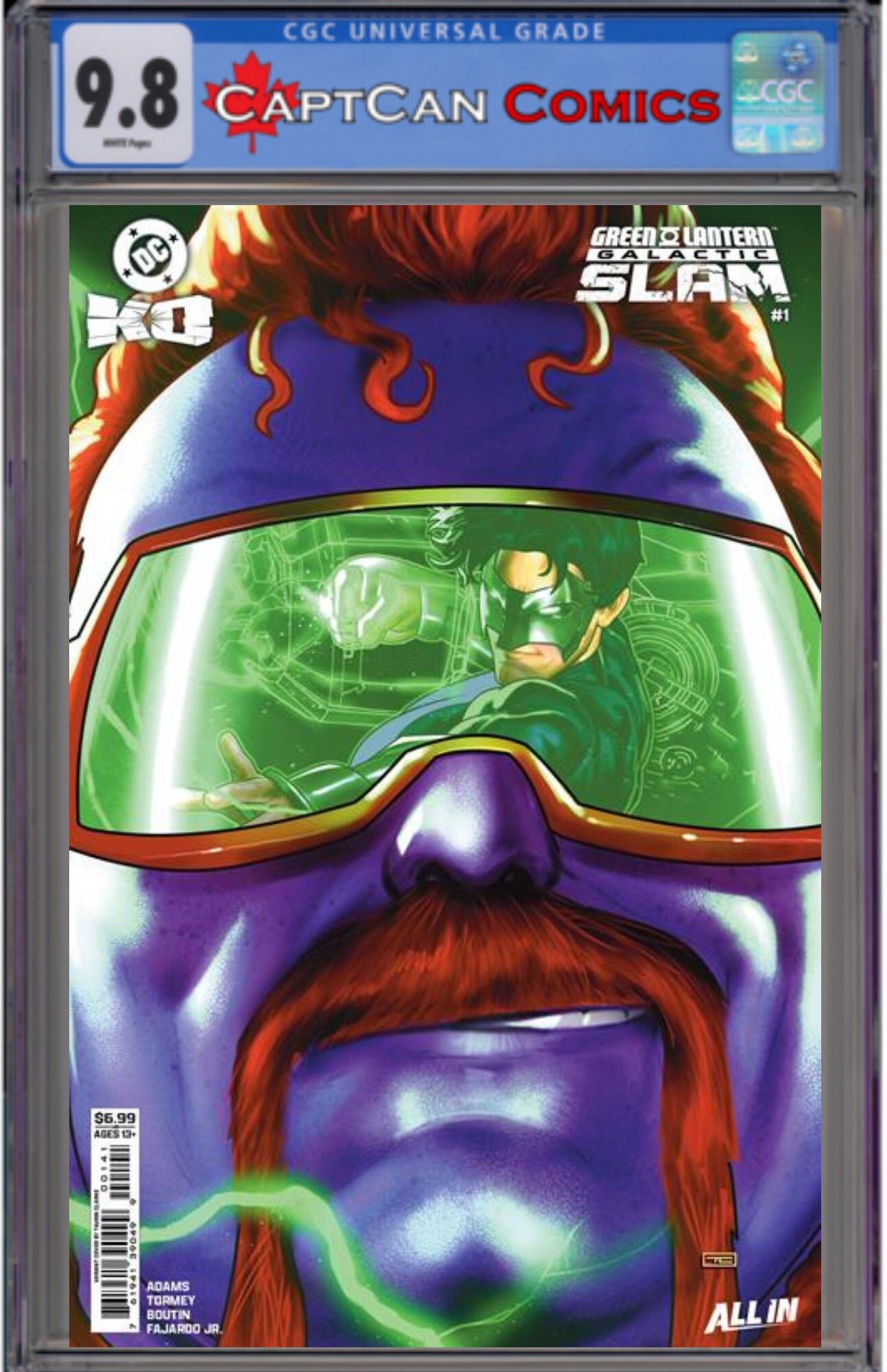 DC K.O. GREEN LANTERN GALACTIC SLAM #1 (ONE SHOT) CVR D TAURIN CLARKE CARD STOCK VAR