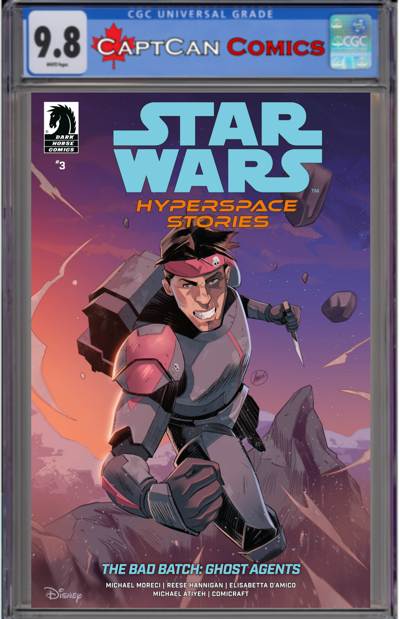 STAR WARS BAD BATCH GHOST AGENTS #3 CVR B CARLOMAGNO
