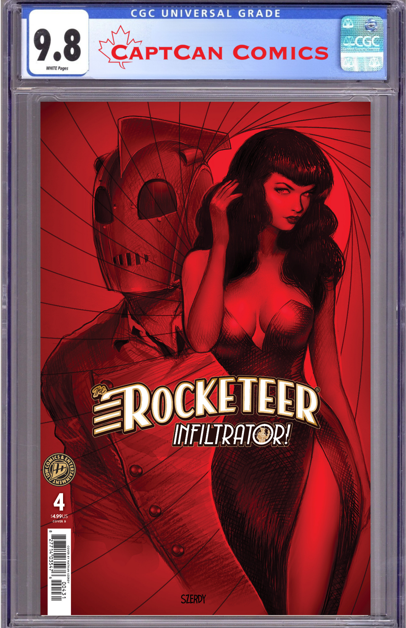 THE ROCKETEER: INFILTRATOR! #4 VARIANT B (SZERDY)
