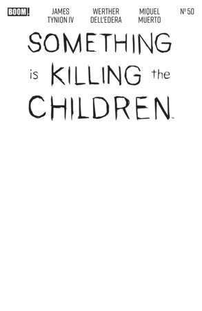 Something is Killing the Children #50 (2026) Sketch Blank Variant