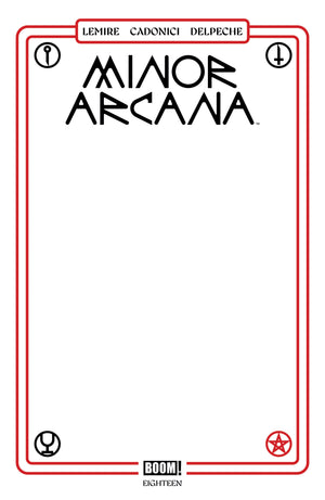 MINOR ARCANA #18 C BLANK SKETCH VARIANT
