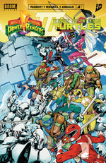 MIGHTY MORPHIN POWER RANGERS/TEENAGE MUTANT NINJA TURTLES III #4 B VARIANT (DRESSED, PRASETYA) thumbnail