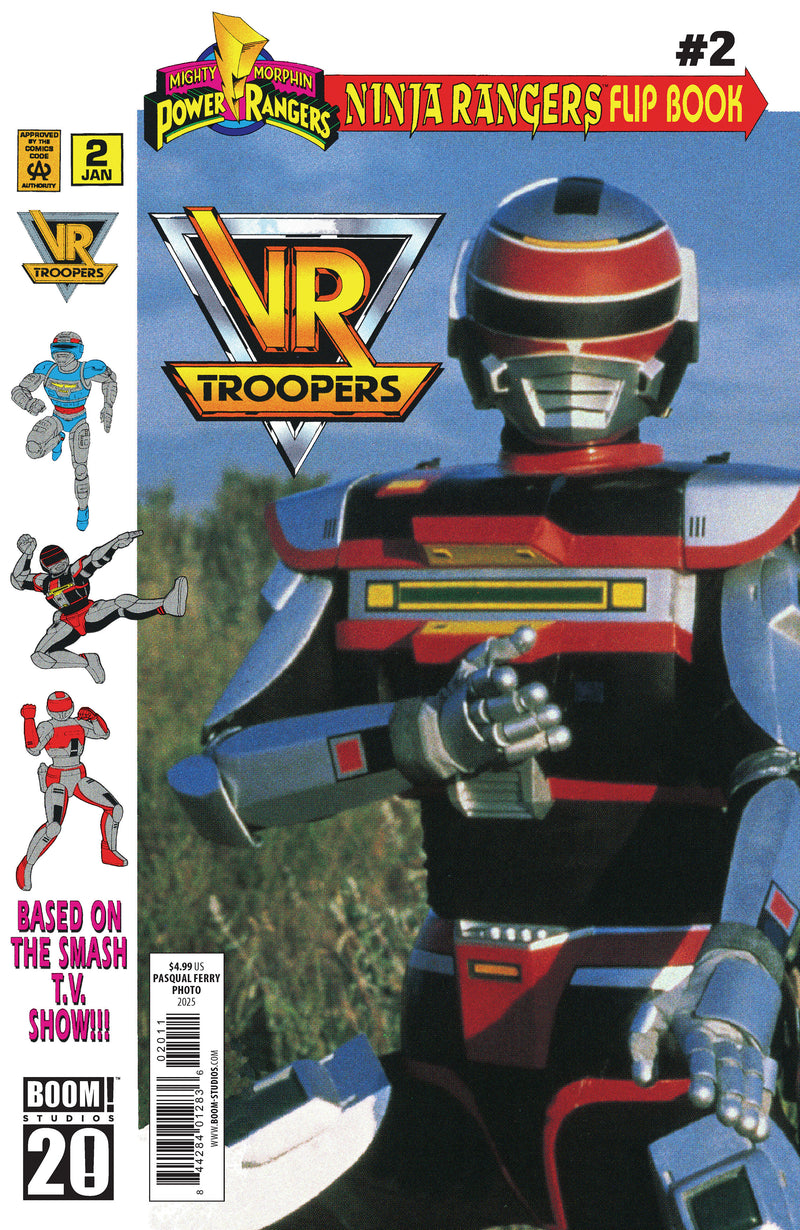 VR TROOPERS/POWER RANGERS FLIPBOOK FACSIMILE EDITION