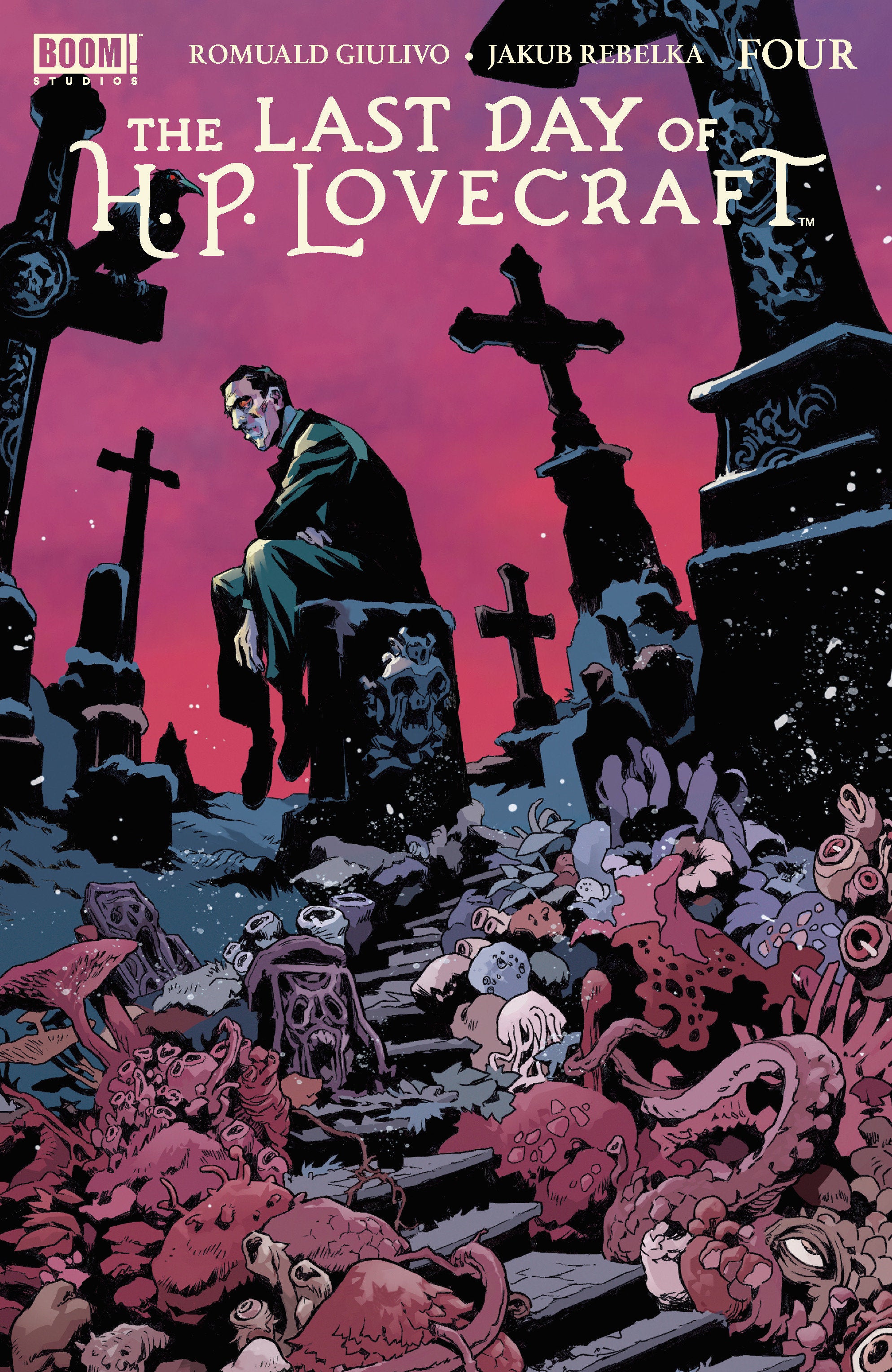 THE LAST DAY OF H.P. LOVECRAFT #4 B VARIANT (DRESSED, DE STENA)