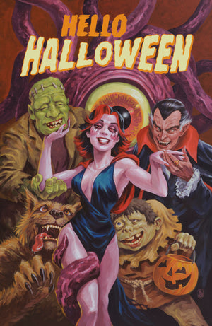 HELLO HALLOWEEN #2 C VARIANT (FULL ART, ANDRADE)