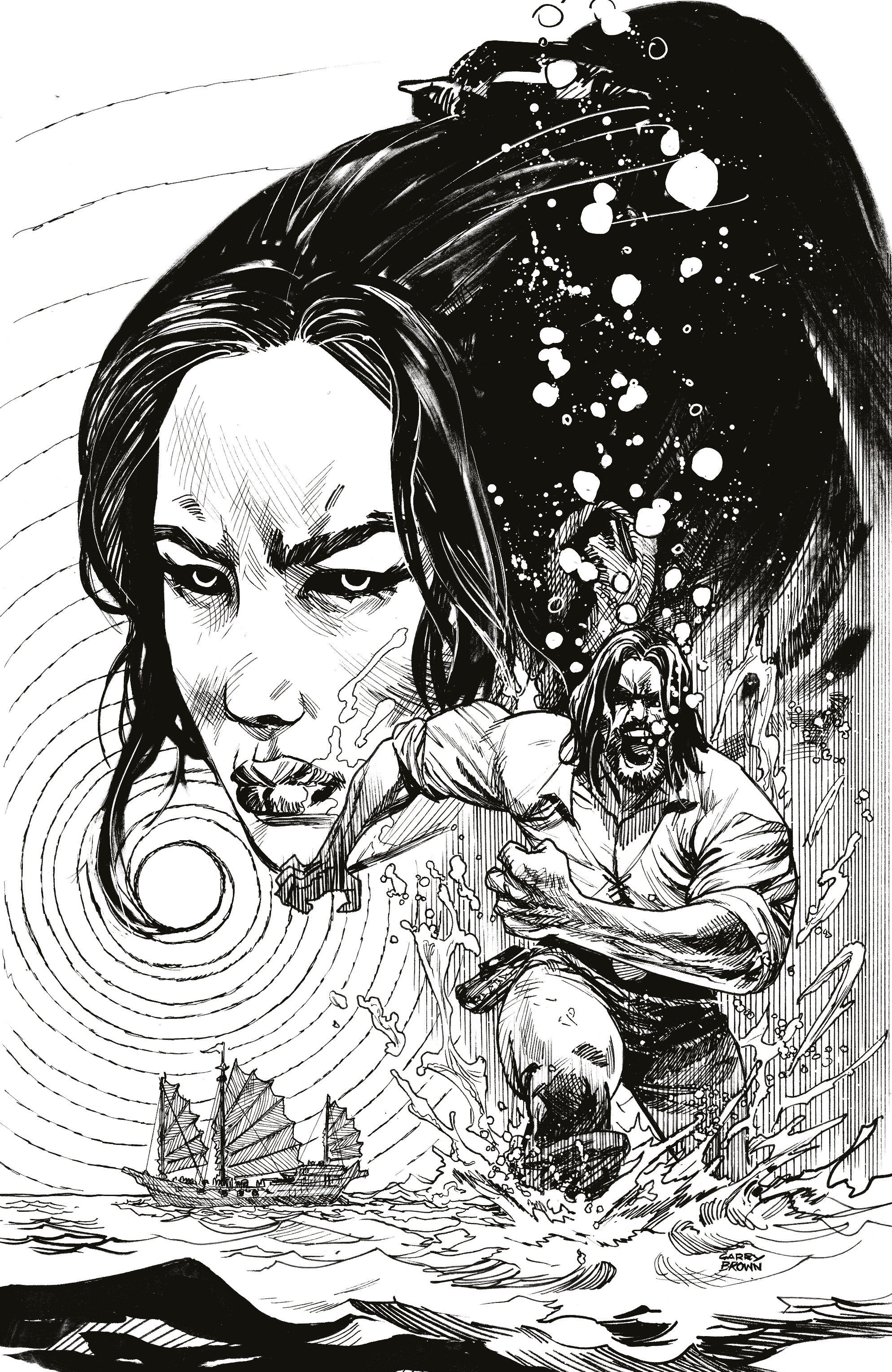 BRZRKR: THE BLEEDING TIDE #1 L UNLIMITED VAR (FULL ART, BROWN)