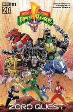 MIGHTY MORPHIN POWER RANGERS: ZORD QUEST #1 A MAIN (DRESSED, SMITH) thumbnail