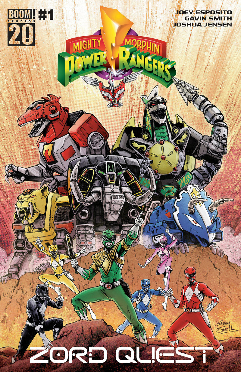 MIGHTY MORPHIN POWER RANGERS: ZORD QUEST #1 A MAIN (DRESSED, SMITH)